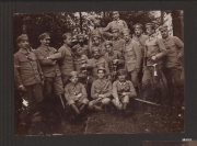 Zdjęcie grupowe legionistów podczas pobytu w Kętach